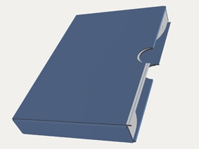 Slipcase, shelf file